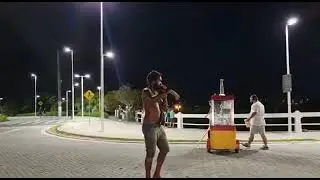 dorme sujo em Floripa/canta te devoro do Djavan