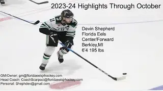 Devin Shepherd Florida Eels Highlights