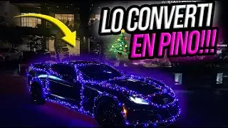 CONVERTÍ MI CORVETTE EN UN ARBOLITO DE NAVIDAD 🎄 ||KarlaGroo