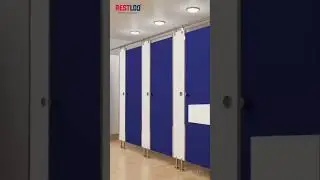 Toilet cubicle partitions and commercial washroom cubicles designed for performance and style.🚻