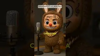 LABUBU X BRAINROTS 😱😱😱#labubu #brainrot #brainrotdance