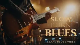 Slow Burn Blues &ndash; Midnight Guitar Instrumental | Texas Blues Vibes