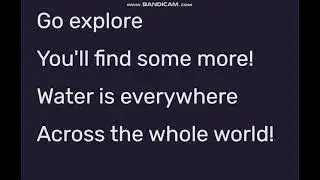 (lowkey old) The H20 Song but I used the wiki's lyrics and the comment section