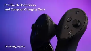 Meta Quest Pro Touch Accessory Controllers, Compact Charging Dock and Stylus tips