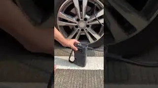 Inflatable Car Jump Starter Smart Box 12 inflates the tire and startup the car.