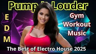 EDM | Electro House 2025 | Gym Workout Music | Pump It Louder | Fitness Motivation