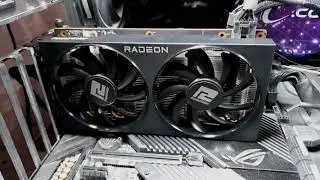 PowerColor Fighter Radeon RX 6600 - Запуск