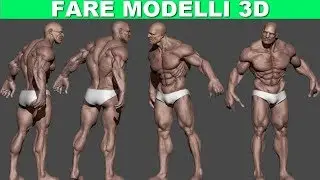 🎨 ECCO COME SI FANNO I MODELLI 3D - [Corso Sviluppo Videogiochi in Descrizione]