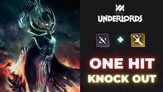 Dota Underlords EP.80 - Assassin Build - Duo Assassin with One hit K.O.