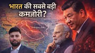Why Shaksgam Valley Matters? | India vs China vs Pakistan | Border & Defence Explained