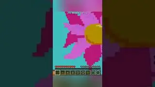 Flower Hypixel Pixel Painters Minecraft minigame #shorts
