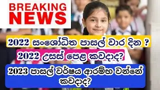 2022 School Terms | 2022 AL Exam Dates | When 2023 School Year Start