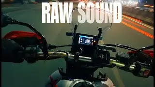 XPulse 210 Pure Exhaust Note | Night Ride POV