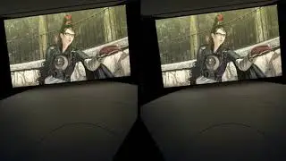 Bayonetta in Theatre Mode - SteamVr on the Valve Index