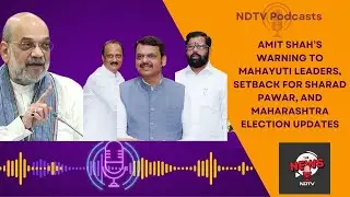 Maharashtra Election Updates | Amit Shah's Mahayuti Meeting, Setback For Sharad Pawar And More