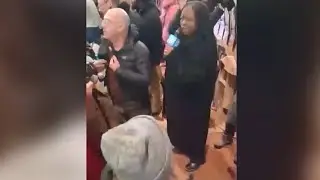 ‘Totally vile’: Anti-ICE protesters storm a church