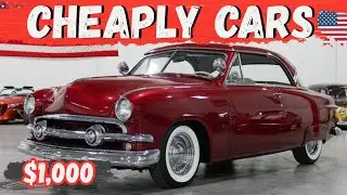 15 Cheap Classic cars for Sale Today