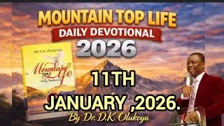 MOUNTAIN TOP LIFE DAILY DEVOTIONAL 11-01-2026. #mfm ##dailydevotionals #theundilutedwordtv 