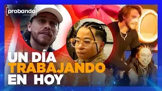 &iexcl;Aldo y Abelito enfrentan su PRIMER D&Iacute;A de trabajo en el programa HOY! | Probando Probando