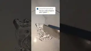 Can you make a lipgloss with 1 glitter?