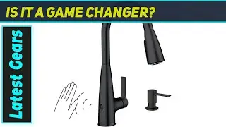 Moen Haelyn Matte Black Touchless Kitchen Faucet - The Best for Modern Kitchens!