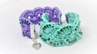 Schmuck häkeln : Armband