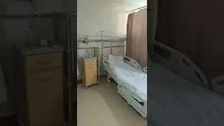 Ahalia Hospital 🏥 Mussafah patient room #uae #hospital #ahalia #mussafah #neet #clean #takecare