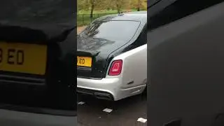 2 Toned (Silver & Black ) 2023 Luxury Rolls-Royce Phantom In London #rollsroyce #watchdakargoglobal