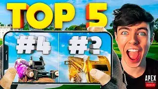 TOP 5 GUNS IN APEX LEGENDS MOBILE...