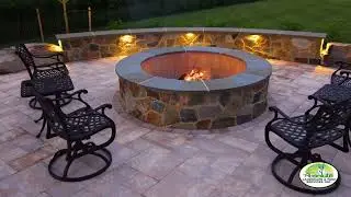 Stone Sitting / Retaining Bench Wall