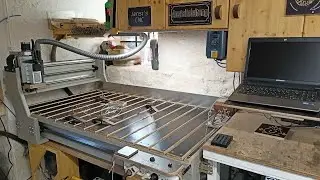 3000 mm Vorschub 2 Schneider CNC Eigenbau FRÄSE am LIMIT