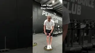 Bodyweight Low Step Step Down
