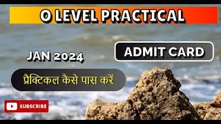 o level pracial admit card