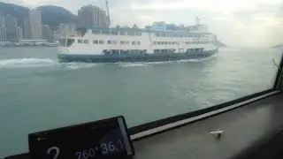 M/V UNIVERSAL MK 2005 宇航2005 (FBM MARINE TRICAT 45m) to accelerate 41 knots sailing