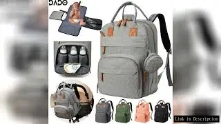 Diaper Bag Backpack Baby Essentials Travel Tote Multifunction Waterproof with Changing Station Pad S