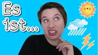 🌧️ TOP 7 frases en ALEMÁN para hablar del TIEMPO 🌦️ (Curso de Alemán)