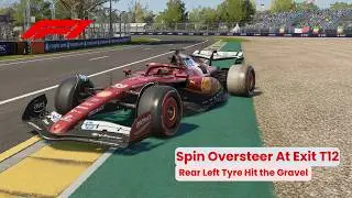 Spin at Exit Turn 12 in Albert Park Circuit | F1 25