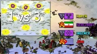 Red Alert 2: REBORN [1 x 3] &mdash; RopeR vs Serezha87, JOni, Ingener