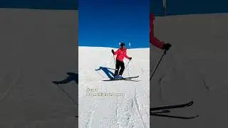 How to ski the easy way (on just one ski)