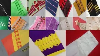trouser design / new trouser design 2021 / Capri design /poncha design /sleeve design /Daman design