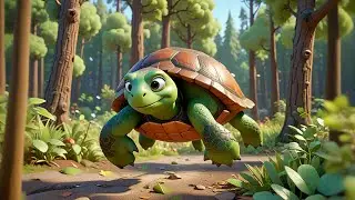 One Turtle&rsquo;s Racing Shoes | Nursery Rhymes for Kids | Animal Adventure & Counting Song