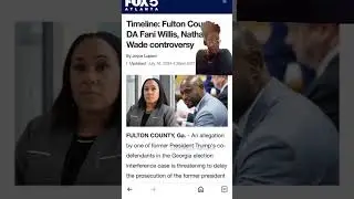 The Fanni Willis and Nathan Wade story