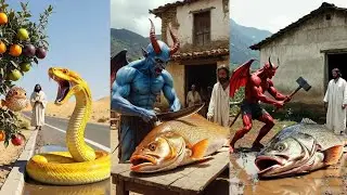 Juses save fish , cow , and snake from demond #livestream #live