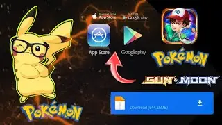 HOW TO DOWNLOAD POKEMON SUN AND MOON  LATEST VERSION IN PLAY STORE || Hindi || 2022 under 500 mb 😱