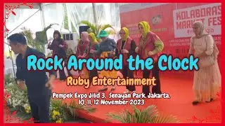 ROCK AROUND THE CLOCK - RUBY ENTERTAINMENT - PEMPEK EXPO JILID 3 SENAYAN PARK@Helfia Nil Chalis
