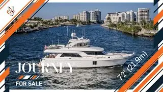 M/Y JOURNEY for Sale | 72' (21.95m) Ocean Alexander Yacht in excellent condition | N&J Yacht Tour