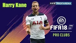 FIFA 18 PRO Club Harry Kane Face