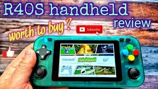 R40s New budget handheld console review I new r36s ?