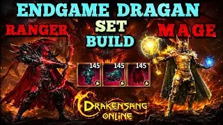 DRAKENSANG - RANGER/MAGE , BEST PVE ENDGAME BUILDS WITH DRAGAN SET! (Follow Along) and MORE!