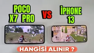 POCO X7 PRO VS İPHONE 13 PUBG MOBİLE TESTİ